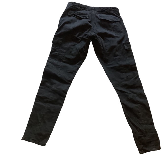 J BRAND Black Houlihan Low Rise Skinny Cargo Pants - Picture 2 of 9